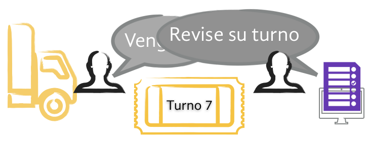 Filas virtuales para transporte